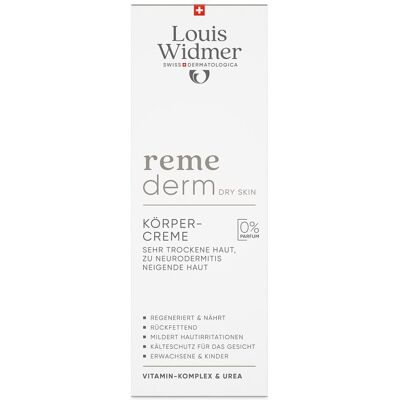 Louis Widmer remederm Körpercreme unparfümiert Louis Widmer remederm Körpercreme unparfümiert