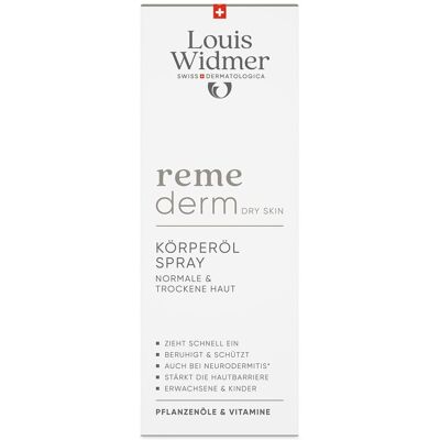 Louis Widmer remederm Körperöl Spray unparfümiert Louis Widmer remederm Körperöl Spray unparfümiert