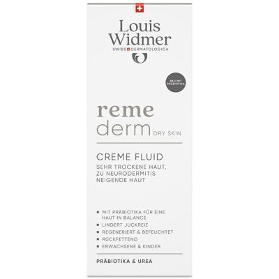Louis Widmer remederm Creme Fluid Präbiotika Louis Widmer remederm Creme Fluid Präbiotika