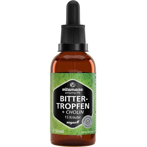 Vitamaze Bitter Tropfen + Cholin vegan