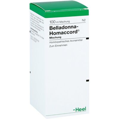 Biologisches Heilmittel Belladonna Homaccord Tropfen - Homöopathisches Mittel Biologisches Heilmittel Belladonna Homaccord Tropfen - Homöopathisches Mittel