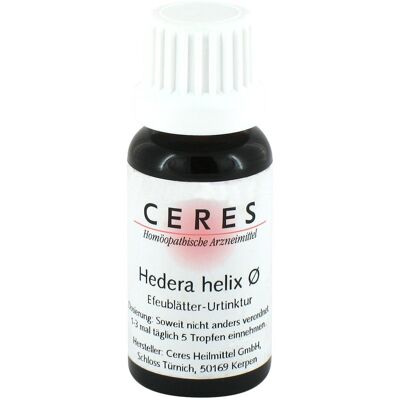CERES Hedera helix Urtinktur - Kräuter-Tinktur CERES Hedera helix Urtinktur - Kräuter-Tinktur