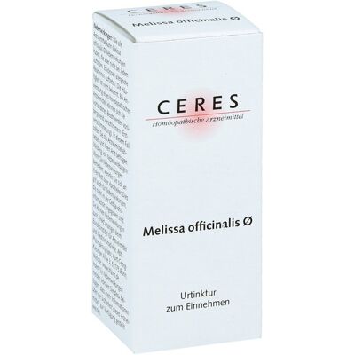 CERES Melisse Urtinktur - Kräuterextrakt Melissa officinalis CERES Melisse Urtinktur - Kräuterextrakt Melissa officinalis