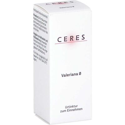 CERES Heilmittel GmbH CERES Valeriana Urtinktur - herbal tincture CERES Heilmittel GmbH CERES Valeriana Urtinktur - herbal tincture