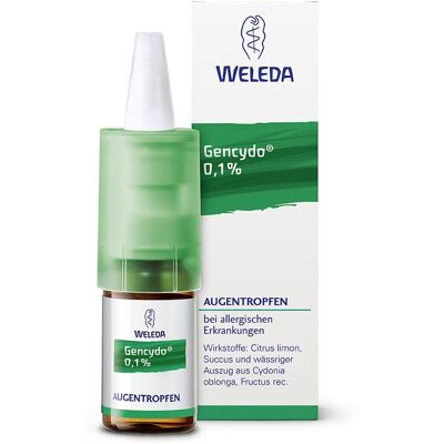 Weleda Gencydo 0,1% Augentropfen - Augenschutz Weleda Gencydo 0,1% Augentropfen - Augenschutz