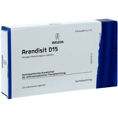 Weleda Arandisit D 15 Ampullen - Nahrungsergänzung Weleda Arandisit D 15 Ampullen - Nahrungsergänzung