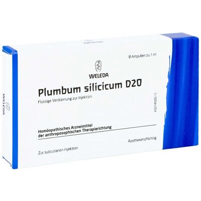 Plumbum Silicicum D20 Ampullen Plumbum Silicicum D20 Ampullen