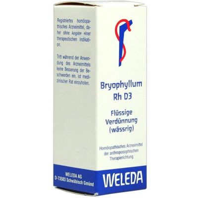Weleda Bryophyllum RH D3 Lösung - Lösung Weleda Bryophyllum RH D3 Lösung - Lösung