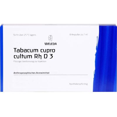 Tabacum Cupro cultum Rh D3 Ampullen Tabacum Cupro cultum Rh D3 Ampullen