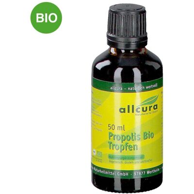 Allcura Bio Propolis Tropfen - Nahrungsergänzungsmittel Allcura Bio Propolis Tropfen - Nahrungsergänzungsmittel