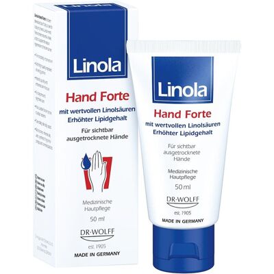 Dr. August Wolff GmbH & Co. KG Linola Hand Forte Creme - Handpflege bei sehr trockener Haut Dr. August Wolff GmbH & Co. KG Linola Hand Forte Creme - Handpflege bei sehr trockener Haut