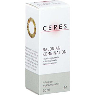 Ceres Baldrian Valeriana Kombination Tropfen - medikamentöse Tropfen Ceres Baldrian Valeriana Kombination Tropfen - medikamentöse Tropfen