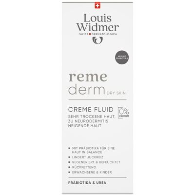 Louis Widmer remederm Creme Fluid Präbiotika unparfümiert Louis Widmer remederm Creme Fluid Präbiotika unparfümiert