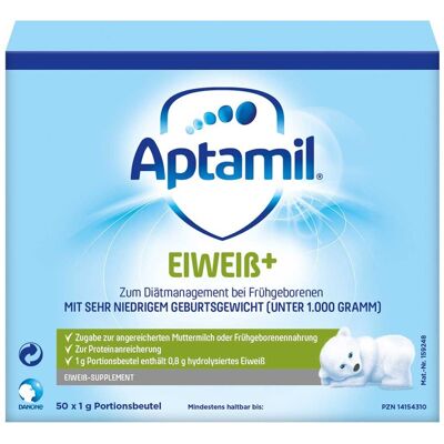 Aptamil Eiweiss+ Pulver für Neugeborene - Ernährungszusatz Aptamil Eiweiss+ Pulver für Neugeborene - Ernährungszusatz