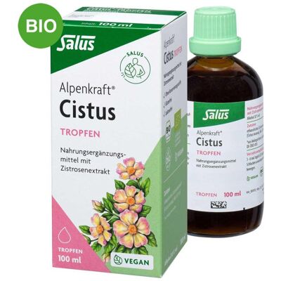 Salus Alpenkraft Cistus - Bio Kräuter Tropfen Salus Alpenkraft Cistus - Bio Kräuter Tropfen