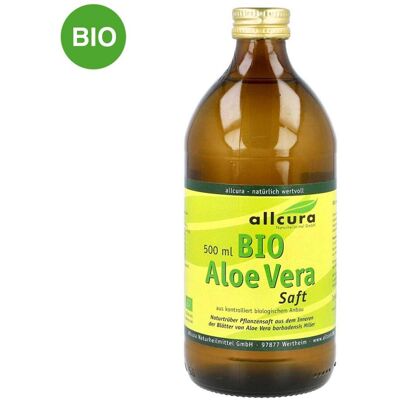Allcura Naturheilmittel GmbH Aloe Vera Saft - Bio, 500ml Allcura Naturheilmittel GmbH Aloe Vera Saft - Bio, 500ml