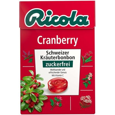 Ricola Cranberry Zuckerfreie Bonbons Ricola Cranberry Zuckerfreie Bonbons