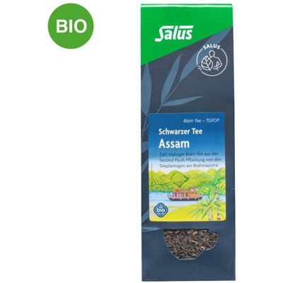 Salus Assam Schwarzer Tee - Blatt-tee TGFOP bio - Black Tea Salus Assam Schwarzer Tee - Blatt-tee TGFOP bio - Black Tea