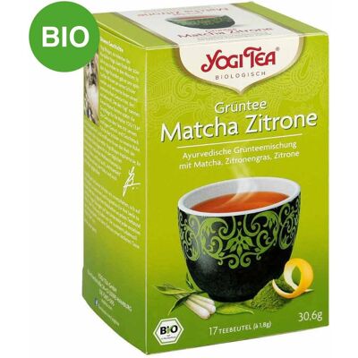 Yogi Tea Matcha Zitrone Grüner Tee - Filterbeutel Yogi Tea Matcha Zitrone Grüner Tee - Filterbeutel