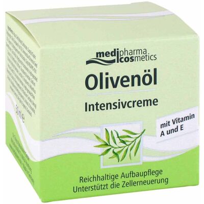 Medipharma Olivenöl Intensivcreme - Gesichtscreme bei trockener Haut Medipharma Olivenöl Intensivcreme - Gesichtscreme bei trockener Haut