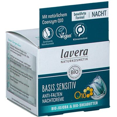 Lavera Basis Sensitiv Nachtcreme Q10 Lavera Basis Sensitiv Nachtcreme Q10