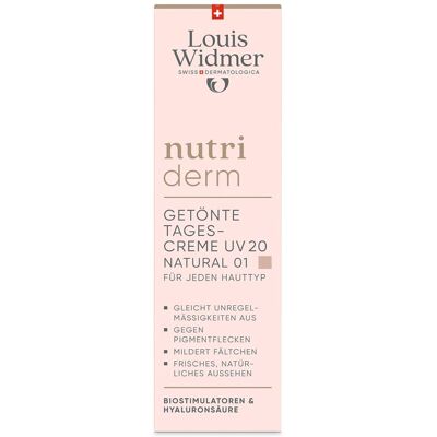 Louis Widmer nutriderm Getönte Tagescreme UV 20 - Natural 01 Louis Widmer nutriderm Getönte Tagescreme UV 20 - Natural 01