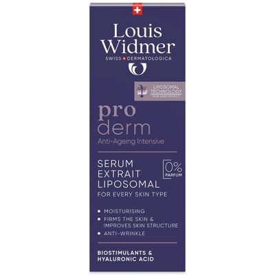 Louis Widmer Widmer Proderm Serum Extrait Liposomal - Anti-Aging Serum Louis Widmer Widmer Proderm Serum Extrait Liposomal - Anti-Aging Serum