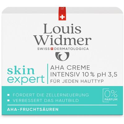 Louis Widmer Widmer Skinexpert AHA Creme 10% unparfümiert - Hautcreme Louis Widmer Widmer Skinexpert AHA Creme 10% unparfümiert - Hautcreme