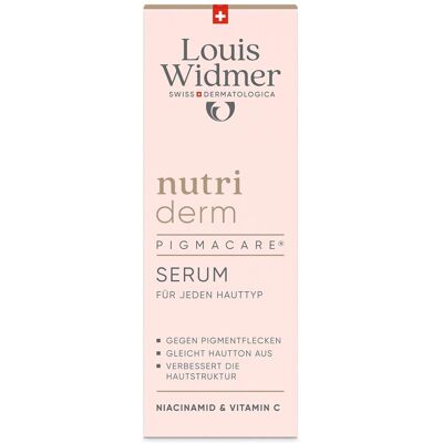 Louis Widmer nutriderm Pigmacare® Serum Louis Widmer nutriderm Pigmacare® Serum