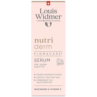 Louis Widmer nutriderm Pigmacare® Serum unparfümiert Louis Widmer nutriderm Pigmacare® Serum unparfümiert