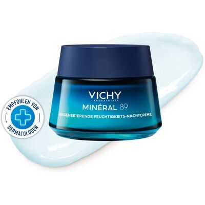 Vichy Mineral 89 Nachtcreme - Feuchtigkeitscreme für alle Hauttypen Vichy Mineral 89 Nachtcreme - Feuchtigkeitscreme für alle Hauttypen