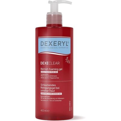 Dexeryl Dexeclear schäumendes Reinigungsgel bei unreiner Haut Dexeryl Dexeclear schäumendes Reinigungsgel bei unreiner Haut