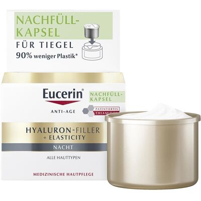 Eucerin Anti-Age HYALURON-FILLER +ELASTICITY Nachtcreme Refill Eucerin Anti-Age HYALURON-FILLER +ELASTICITY Nachtcreme Refill