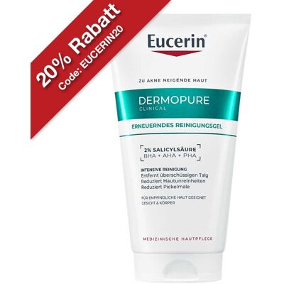 Eucerin Dermopure Clinical erneuerndes Reinigungsgel Eucerin Dermopure Clinical erneuerndes Reinigungsgel