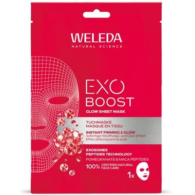 Weleda Exo Boost Firm & Lift Tuchmaske Granatapfel Weleda Exo Boost Firm & Lift Tuchmaske Granatapfel