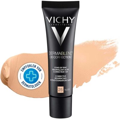 Vichy Dermablend 3D Korrektierende Grundierung - Fettige Haut SPF25 Vichy Dermablend 3D Korrektierende Grundierung - Fettige Haut SPF25