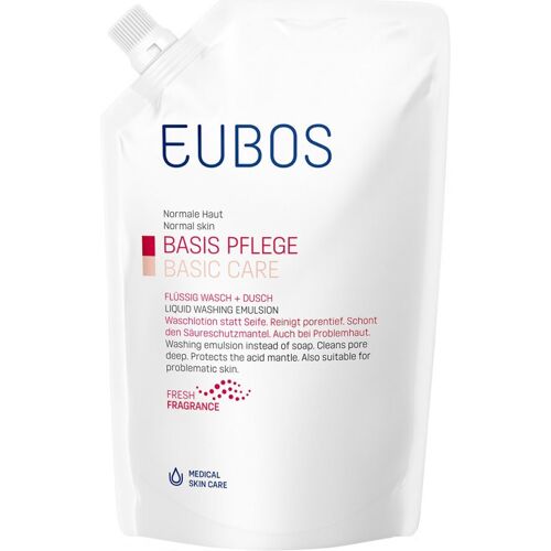 Eubos Flüssig rot Nachfüllpackung mit frischem Duft