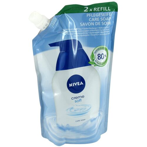 Nivea Flüssigseife Creme soft Nachfüllbeutel