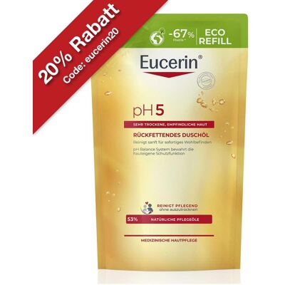 Eucerin pH5 Duschöl Nachfüll - Für empfindliche Haut Eucerin pH5 Duschöl Nachfüll - Für empfindliche Haut