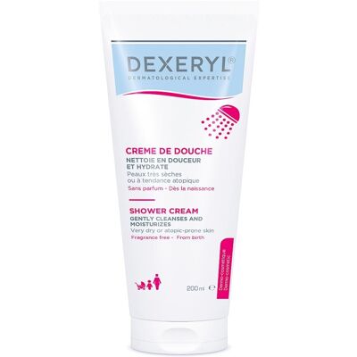 Dexeryl Duschgel 200ml - Sanfte Reinigung für Trockene & Empfindliche Haut Dexeryl Duschgel 200ml - Sanfte Reinigung für Trockene & Empfindliche Haut