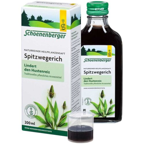 Schoenenberger Naturreiner Heilpflanzensaft Spitzwegerich