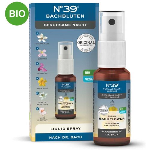Bachblüten Notfall Nummer 3 9 Spray Nacht