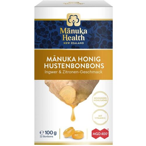 Manuka Health Mgo 400+ Lutschbonb.ingwer-zitrone