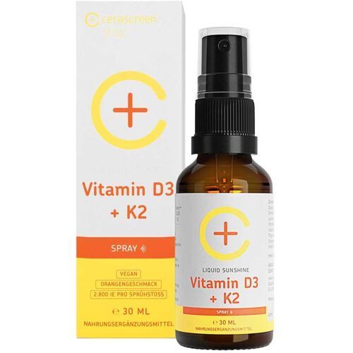 Cerascreen Vitamin D3+K2 hochdosiert vegan Spray
