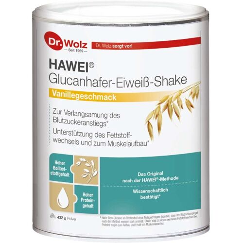 Dr. Wolz Hawei Glucanhafer-Eiweiß-Shake Vanillegeschmack Pulver