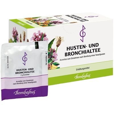 Bombastus-Werke AG Kräutertee für Husten und Bronchitis - Filterbeutel Bombastus-Werke AG Kräutertee für Husten und Bronchitis - Filterbeutel