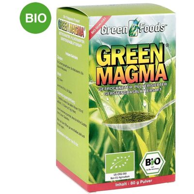 Green Magma Gerstengrasextrakt - Pulver 80 g Green Magma Gerstengrasextrakt - Pulver 80 g