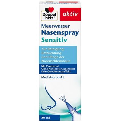 Doppelherz Meerwasser Nasenspray mit Panthenol Doppelherz Meerwasser Nasenspray mit Panthenol