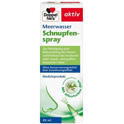 Doppelherz Meerwasser Schnupfenspray Doppelherz Meerwasser Schnupfenspray