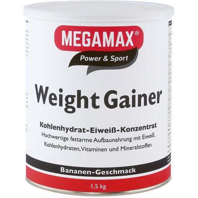 Megamax Banan Weight Gainer - Muskelaufbau Pulver Megamax Banan Weight Gainer - Muskelaufbau Pulver